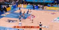 冲击力十足！小马丁半场6中6超高效拿下13分2篮板
